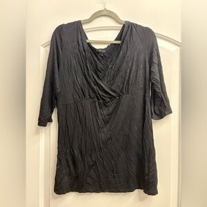 a:glow Black Women's Blouse